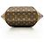 Borsa Louis Vuitton Monogram Ellipse MM Marrone - vista 3