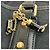 Gucci GG Canvas Leder Tote Bag - Ansicht 8