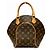 Borsa Louis Vuitton Ellipse PM Marrone - vista 2