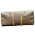 Louis Vuitton Keepall Bandoulière 55 Borsa Boston Marrone - vista 3