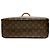 Borsa Louis Vuitton Deauville Marrone - vista 3