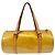 Borsa Louis Vuitton Bedford in pelle smaltata gialla Giallo