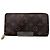 Louis Vuitton Zippy Wallet Long Monogram Braun