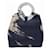 Céline Celine Circle Logo Handle Tote Bag Marineblau  - Ansicht 2
