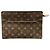 Pochette Homme Louis Vuitton Clutch Bag Marrone