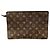 Pochette Homme Louis Vuitton Clutch Bag Marrone - vista 2