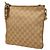 Borsa a tracolla e a spalla Gucci GG Canvas Sherry Line Rosa Beige D'oro - vista 2