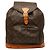Zaino Louis Vuitton Monogram Montsouris GM Marrone
