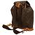 Zaino Louis Vuitton Monogram Montsouris GM Marrone - vista 2