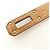 Hermès Cartera larga plegable Hermes Kelly Classic 051300CK Dorado - vista 4