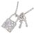 Collana Pendentif Lockit Louis Vuitton - vista 3