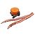 Hermès Hermes Twilly Doll Paris Station Schal Mehrfarben Orange - Ansicht 5