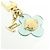 Louis Vuitton Accessorio Charm Micro Vivienne Blu D'oro - vista 2