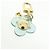 Louis Vuitton Accessorio Charm Micro Vivienne Blu D'oro - vista 3