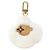 Portachiavi Vivienne in pelliccia Louis Vuitton Bianco Beige