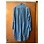Autre Marque Bagutta Camicia Lunga Denim Blu - vista 2