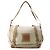 Borsa a tracolla Chanel in beige marrone e avorio Crudo