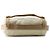 Borsa a tracolla Chanel in beige marrone e avorio Crudo - vista 3