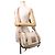 Borsa a tracolla Chanel in beige marrone e avorio Crudo - vista 5