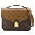 Borsa Louis Vuitton Monogram Reverse Pochette Metis MM Marrone Monogramma