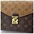 Borsa Louis Vuitton Monogram Reverse Pochette Metis MM Marrone Monogramma - vista 8