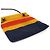 Hermès Borsa a tracolla Hermes Sac Aline MM Blu Arancione Giallo - vista 3