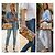 BORSA BAGUETTE FENDI ULTRA RARA MAXI RAINBOW WHIPSTITCH RICAMATA 3-WAY - vista 2