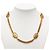Collana a catena con corona e logo Coco di Chanel D'oro