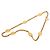Collana a catena con corona e logo Coco di Chanel D'oro - vista 2