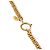Collana a catena con corona e logo Coco di Chanel D'oro - vista 4