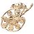 Spilla Chanel Coco Mark Bijou Motif Fruit D'oro Porpora - vista 2