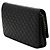 Borsa a tracolla con catena e portafoglio Chanel Coco Mark Micro Matelassé Nero - vista 2