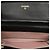 Borsa a tracolla con catena e portafoglio Chanel Coco Mark Micro Matelassé Nero - vista 4