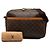 Borsa a tracolla Louis Vuitton Monogram Reporter GM Marrone - vista 7