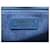 CHANEL DEAUVILLE HIEROGLYPHE BLUE DENIM & FUR TOTE BAG  - view 11