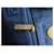 CHANEL DEAUVILLE HIEROGLYPHE BLUE DENIM & FUR TOTE BAG  - view 12