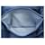CHANEL DEAUVILLE HIEROGLYPHE BLUE DENIM & FUR TOTE BAG  - view 15