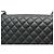 BORSA CHANEL BOY MEDIUM A67086 IN PELLE MATELASSÉ CON TRACCOLLA Nero - vista 13