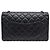 NUOVA BORSA CHANEL GRANDE 2.55 SPACE CHARMS PELLE MATELASSÉ TRACULLA Nero - vista 2