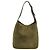 NUOVA BORSA SAINT LAURENT 5 À 7 LARGE 753837 PELLE SCAMOSCIATA KHAKI HOBO BAG Cachi - vista 2