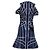 Abito a sirena Veronikka Caged Cold-Shoulder di Herve Leger by Max Azria in nylon blu - vista 4