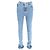Jeans long The Attico em denim azul claro