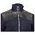 Giacca Biker Maje con zip in lana blu navy - vista 2
