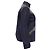 Giacca Biker Maje con zip in lana blu navy - vista 3