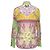 Etro Floral Printed Button Front Shirt in Multicolor Cotton Multiple colors - view 3