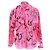 Balenciaga Graffiti Schalbluse aus rosa Polyester Pink