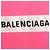 Balenciaga Graffiti Schalbluse aus rosa Polyester Pink - Ansicht 5