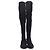 Stuart Weitzman Lowland Bold Boots in Black Suede - view 2