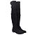 Stuart Weitzman Lowland Bold Boots in Black Suede - view 3