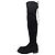 Stuart Weitzman Lowland Bold Boots in Black Suede - view 4